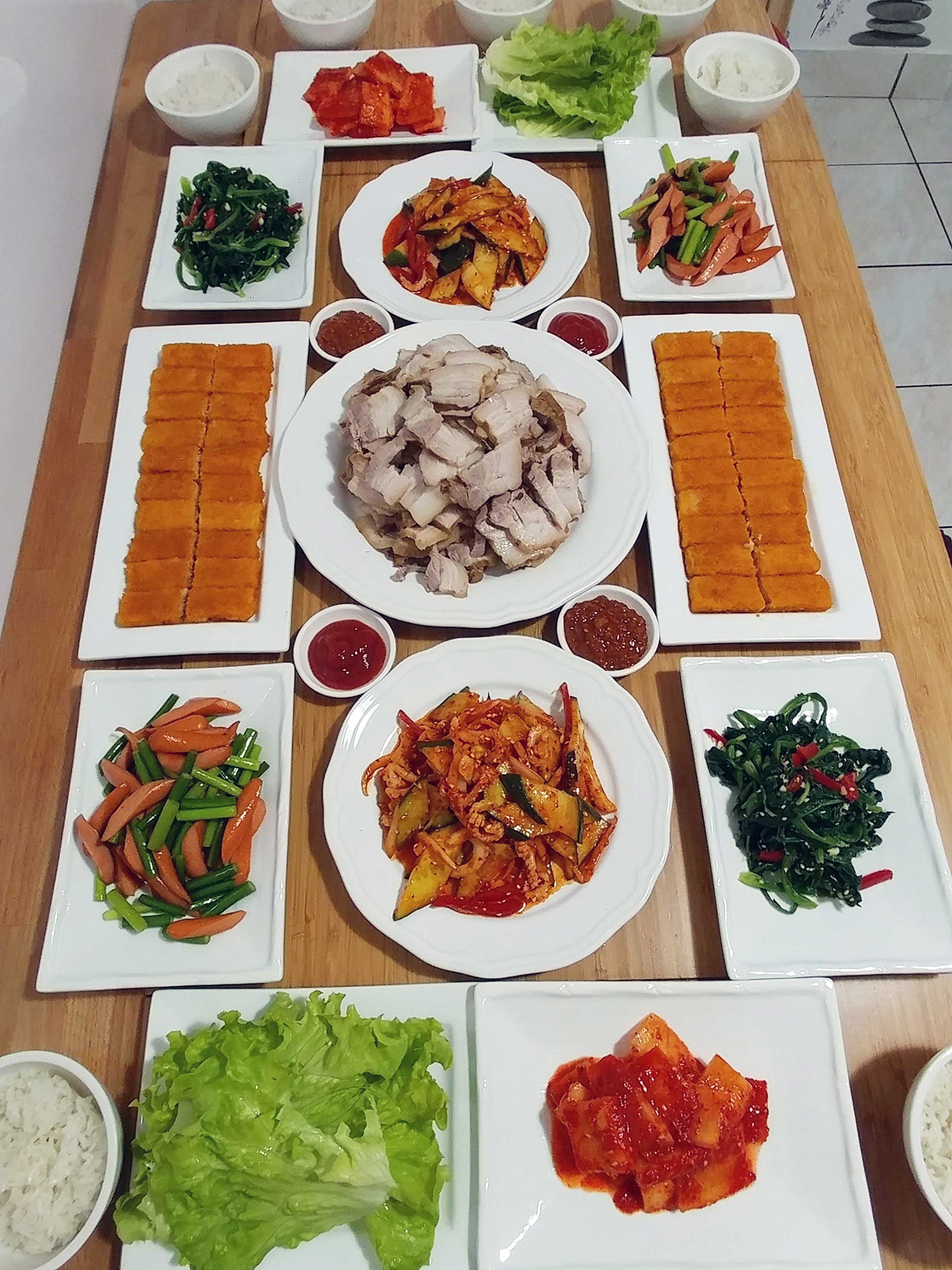 노틀담민박 식사