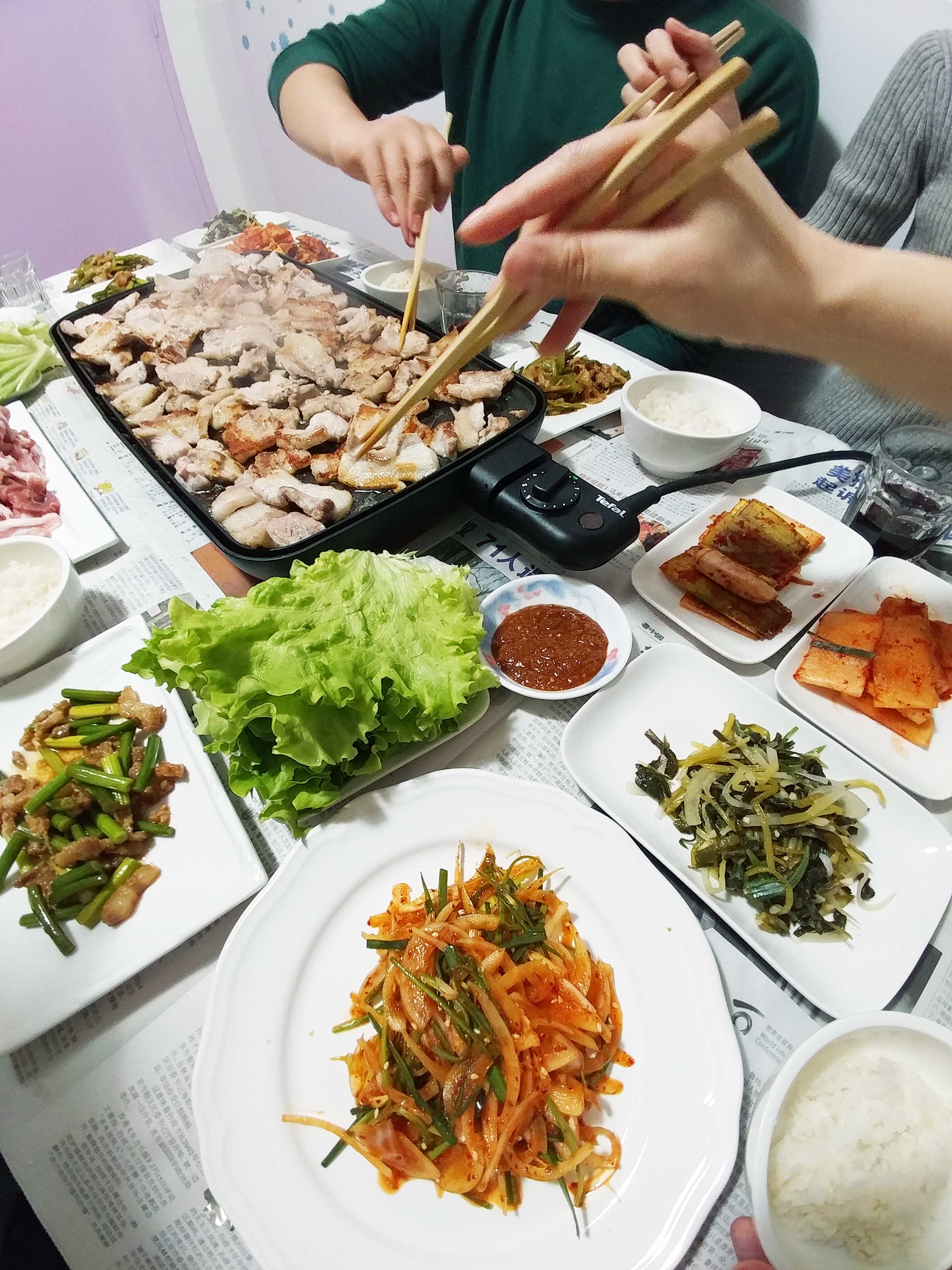 노틀담민박 식사