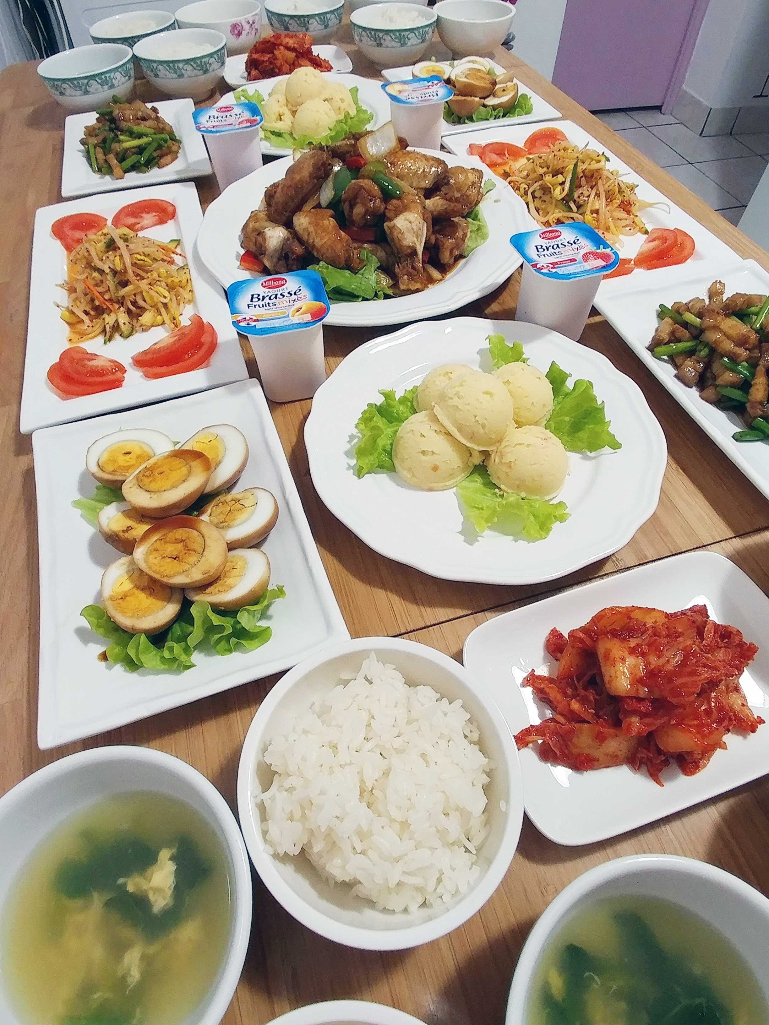 노틀담민박 식사