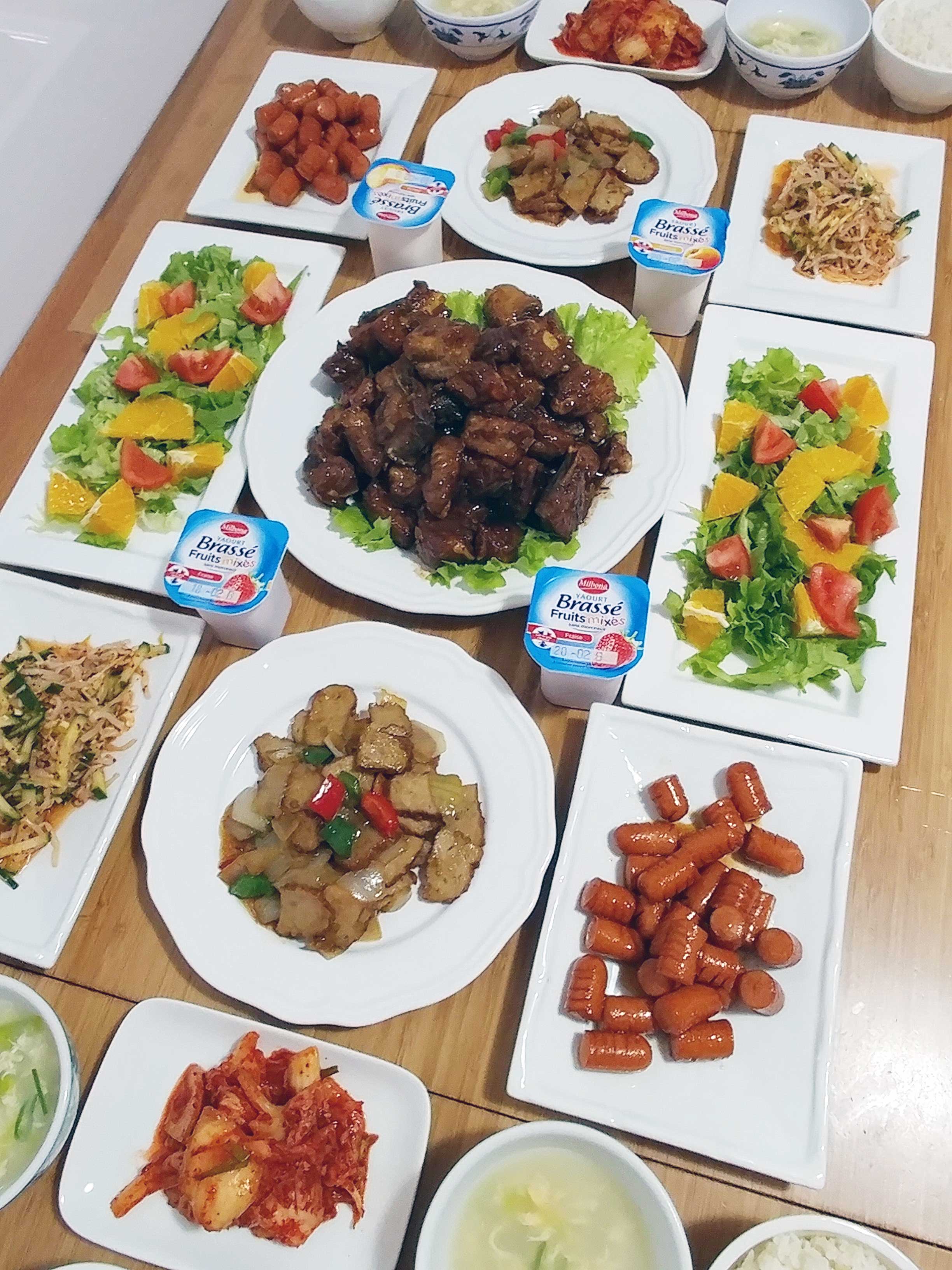노틀담민박 식사