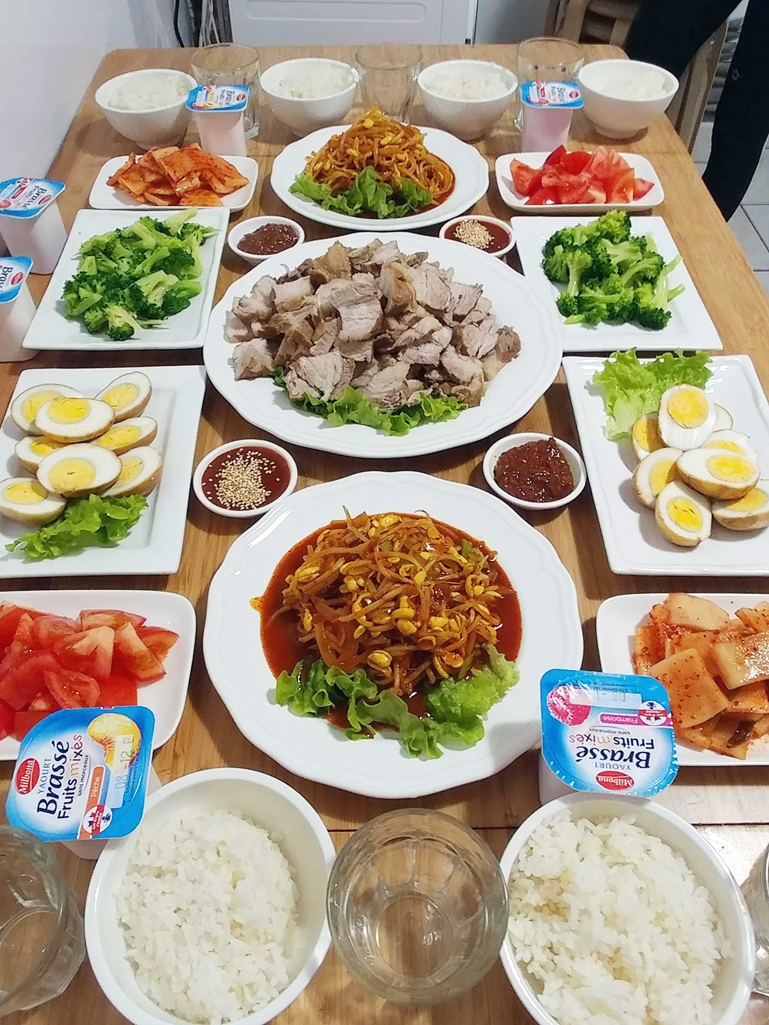 노틀담민박 식사