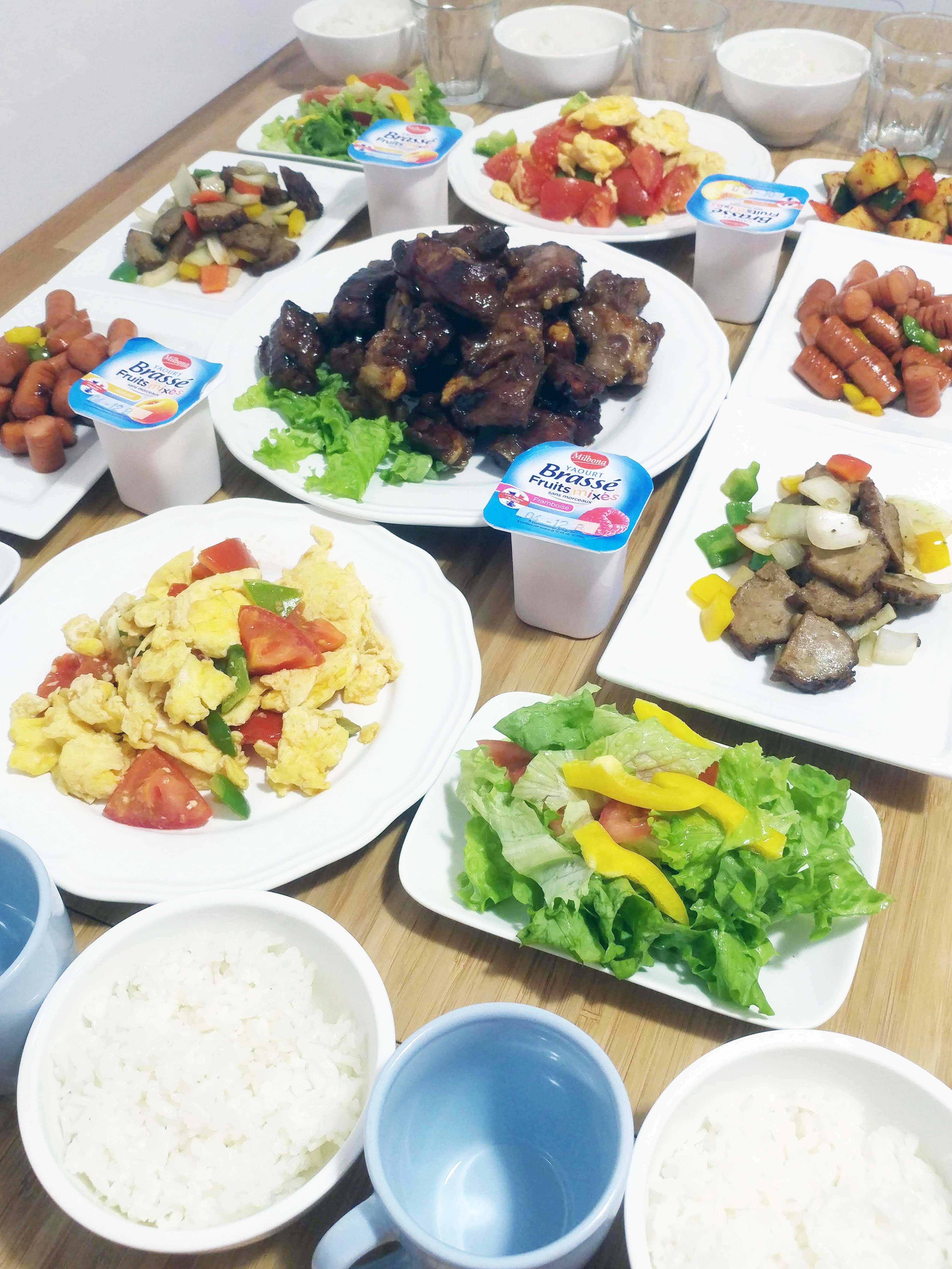 노틀담민박 식사